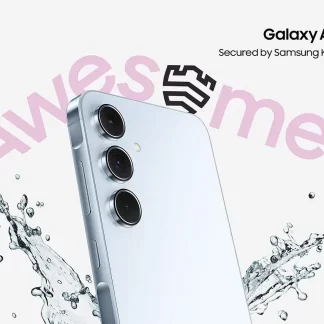 Celular Samsung Galaxy Sm-A556Elb Oc 8Gb 256Gb 5G 6.6Inc 4Cam Usb-C Android 14 Celeste