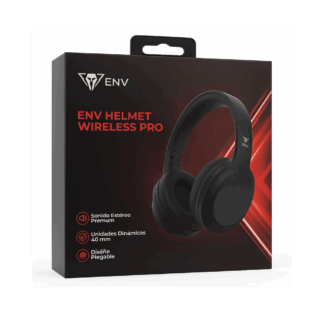🎧 Headset ENV Helmet Pro Wireless | Sonido Premium, Batería de Larga Duración, Diseño Plegable