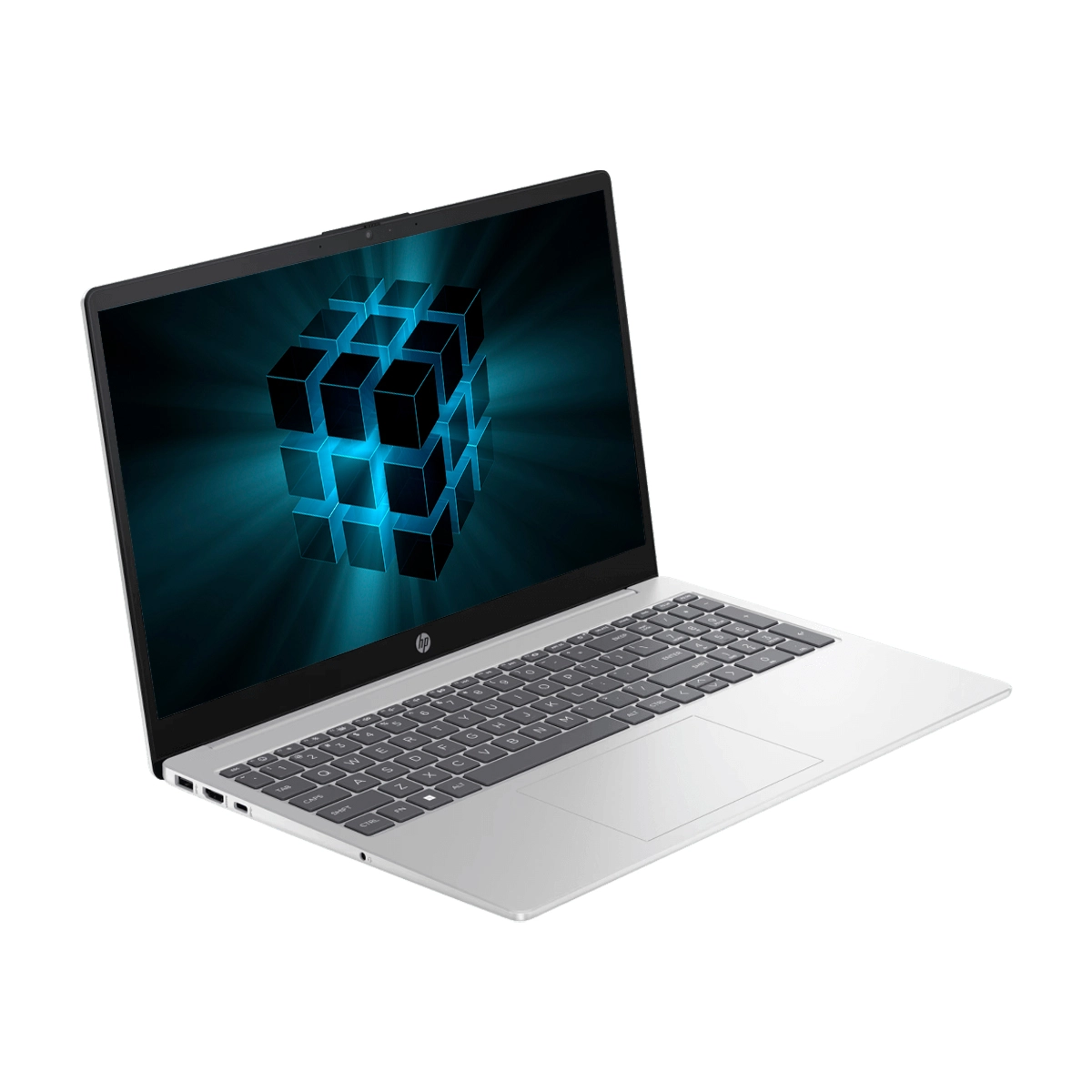 HP 15-fac287ls AMD Ryzen 7 7730U 8GB 512GB 15.6Inch HDMI 1USB-C 2USB-A W11 Silver - Image 2