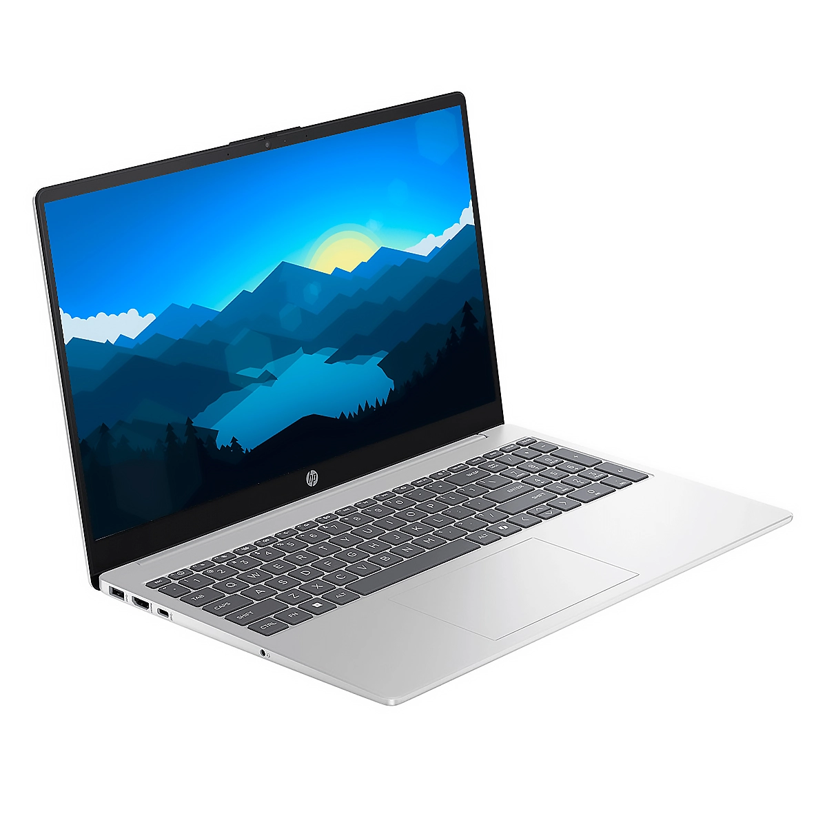 HP 15-fc0372la AMD Ryzen 7 7730U 16GB 512GB-M.2 15.6Inch HDMI USB-C 2USB-A W11-H SP Silver - Image 2