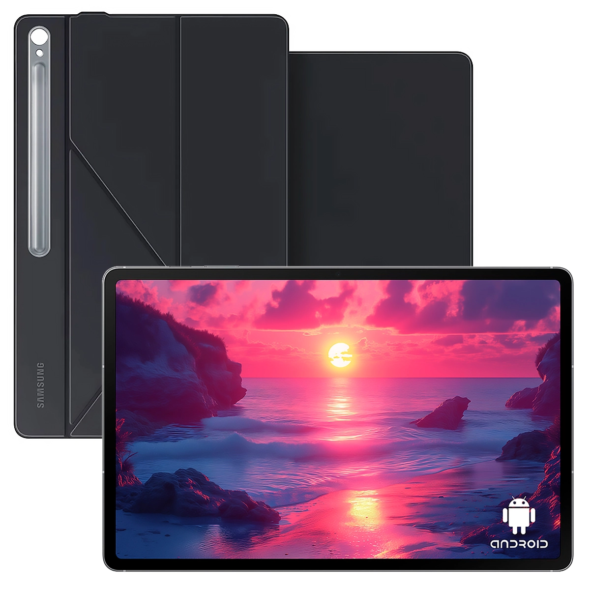 TABLET SAMSUNG GALAXY S10 FE Plus 8GB 128GB 13.1Inch Wifi BT And-14 Incl-Case Gray
